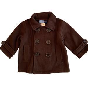 Size 18 Months Good Lad Jacket Boy's Fleece Pea Coat